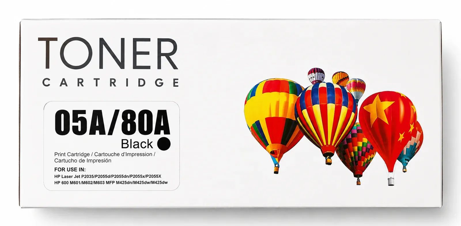 Toner 80A / 05A pour imprimante LaserJet