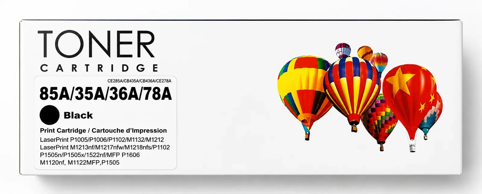 Toner 85A / 35A / 36A / 78A pour imprimante LaserJet