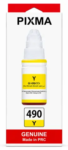 Encre Canon Pixma GI-490 jaune
